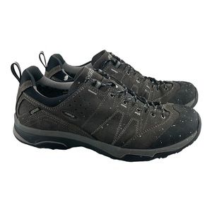 Asolo Mens Khaki Suede Trail Hiking Shoe Icarus Vibram Size US 9.5